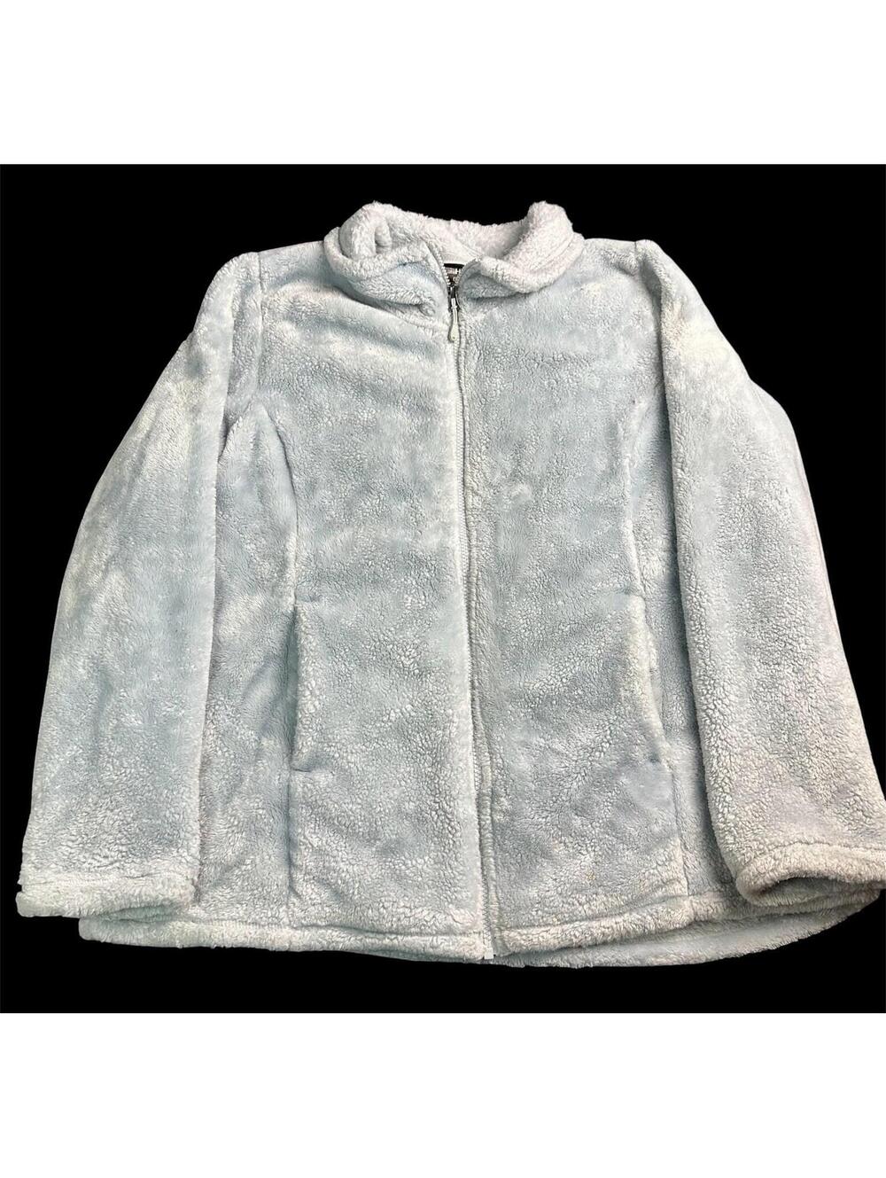 🩶❄️ 32 Degrees Heat Plush Fleece Zip Jacket Size XXL 8886-15 ❄️🩶